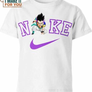 Gotenks Dragon Ball Z Purple Nike Shirt, Unique Dragon Ball Z Character Design