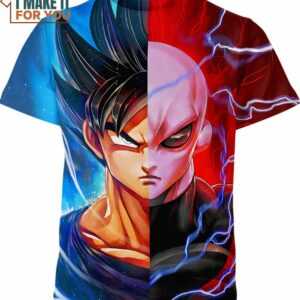 Jiren Vs Son Goku From Dragon Ball Z Shirt, Eye-catching Dragon Ball Z Apparel