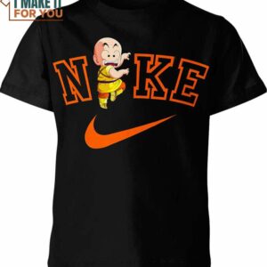 Krillin Dragon Ball Z Orange Nike Shirt, Unique Dragon Ball Z Character Design