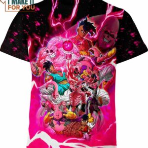 Majin Buu Dragon Ball Z Shirt, Bold Dragon Ball Z Fashion Statement