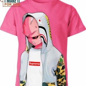 Majin Buu Dragon Ball Z Supreme Shirt, 3D Tee for Anime Lovers