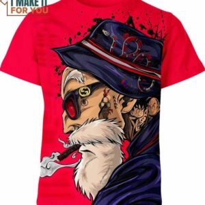 Master Roshi Dragon Ball Z Shirt, Dragon Ball Z Fashion Statement