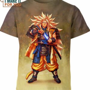 Samurai Goku Dragon Ball Z Shirt, Eye-catching Dragon Ball Z Apparel