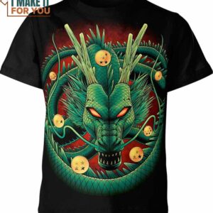 Shenron Dragon Ball Z Shirt, Bold Dragon Ball Z Fashion Statement