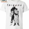 Son Goku And Vegeta Friends Dragon Ball Z Shirt, Eye-catching Dragon Ball Z Apparel