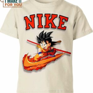 Son Goku Dragon Ball Nike Shirt, Unique Dragon Ball Z Character Design