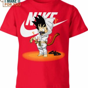 Son Goku Dragon Ball Z Nike Shirt, Eye-catching Dragon Ball Z Apparel