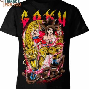 Son Goku Dragon Ball Z Shirt, Ideal Dragon Ball Gift for Friends & Family