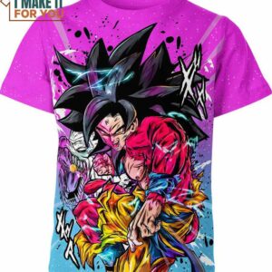 Son Goku Dragon Ball Z Shirt, Stylish Goku 3D Printed Tee