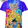 Son Goku Dragon Ball Z Shirt, Ultra Instinct Goku 3D T-Shirt