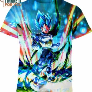 Vegeta Dragon Ball Z Shirt, Perfect Dragon Ball Gift Idea