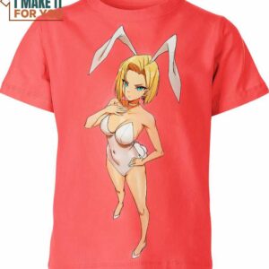 Android 18 Rabit Dragon Ball Z Shirt, Ultimate Dragon Ball Gift Android 18 Rabit Dragon Ball Z Shirt, Ultimate Dragon Ball Gift