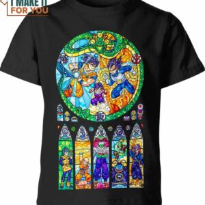 Dragon Ball Z Cool Design 3D T-Shirt, Featuring All Your Favorite Characters