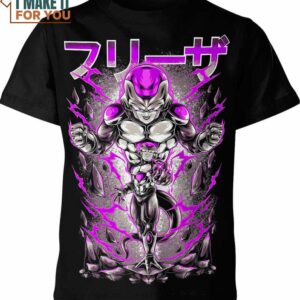 Frieza 3D Printed T-Shirt, Dragon Ball Gift