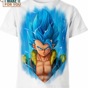 Gogeta Dragon Ball Z Shirt, Stylish Dragon Ball 3D Printed Tee