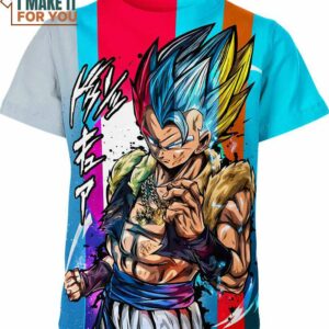 Gogeta Dragon Ball Z Shirt, Unique Dragon Ball Z Character Design