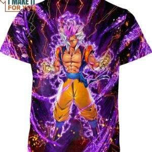 Gogeta Ultra Instinct Dragon Ball Z Shirt, Goku 3D Printed Tee