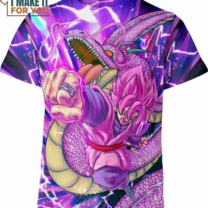 Goku Black Dragon Ball Z Shirt, Unique 3D Goku T-Shirt for Anime Fans