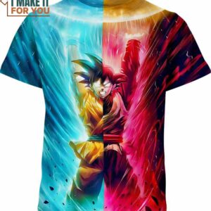 Goku Black X Son Goku Dragon Ball Z Shirt, Dragon Ball Gift for All Ages