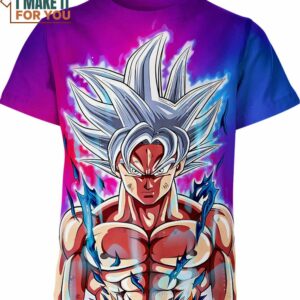 Goku Ultra Instinct Dragon Ball Z Shirt, Ideal Dragon Ball Gift for Friends and Family