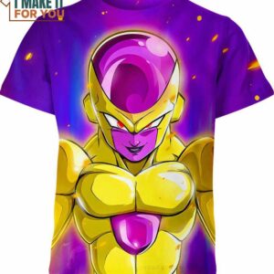 Golden Freezer Dragon Ball Z Shirt, Dragon Ball Gift for All Ages