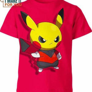 Jiren Dragon Ball Z x Pikachu Pokemon Shirt
