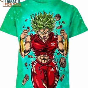 Kale Dragon Ball Z Shirt, Unique Dragon Ball Z Character Design