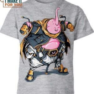 Majin Buu 3D T-Shirt. Ideal Dragon Ball Gift for Friends and Family