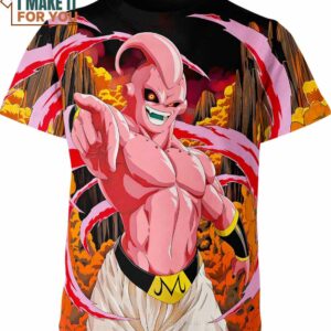 Majin Buu Dragon Ball Z Shirt, Dragon Ball Gift