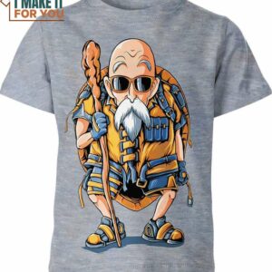 Master Roshi Dragon Ball Z Shirt, Dragon Ball Gift for All Ages