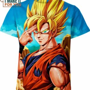Son Goku 3D T-Shirt, Dragon Ball Gift for All Ages