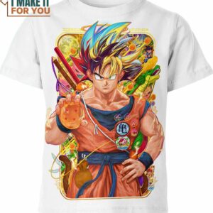 Super Saiyan Goku 3D T-Shirt, Eye-catching Dragon Ball Z Apparel