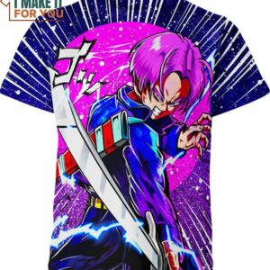 Trunks Dragon Ball Z Shirt, Eye-catching Dragon Ball Z Apparel