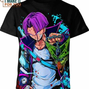 Trunks Dragon Ball Z Shirt, Stylish Dragon Ball 3D Printed Tee