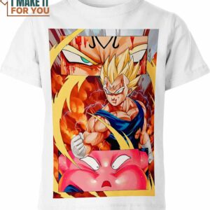 Vegeta And Majin Buu Dragon Ball Z Shirt