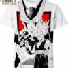 Cell Vs Gohan Dragon Ball Z Shirt, 3D Tee for Anime Lovers