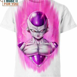 Frieza Dragon Ball Z Shirt, 3D Tee for Anime Lovers