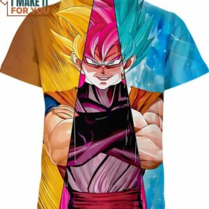 Goku Black Dragon Ball Z Shirt, Bold Dragon Ball Z Fashion Statement