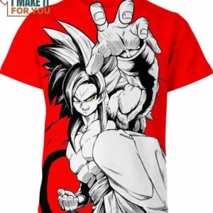 Goku Ss4 Dragon Ball Z Shirt, Dragon Ball Gift for All Ages