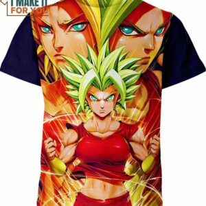 Kale Dragon Ball Z Shirt, Stylish Dragon Ball 3D Printed Tee