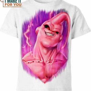 Majin Buu Dragon Ball Z Shirt, Dragon Ball Gift for All Ages