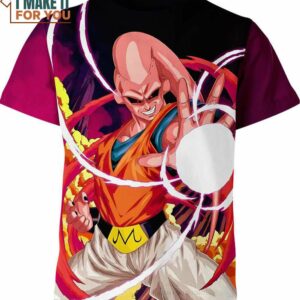 Majin Buu Dragon Ball Z Shirt, Stylish Dragon Ball 3D Printed Tee