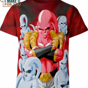 Majin Buu Dragon Ball Z Shirt, Unique Dragon Ball Z Character Design