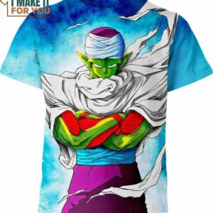 Piccolo Dragon Ball Z Shirt, Unique Dragon Ball Z Character Design