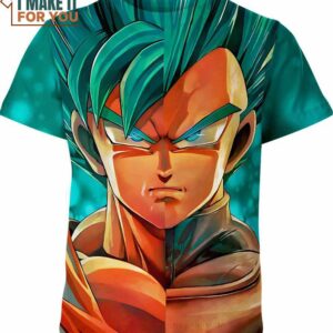 Son Goku Vs Vegeta Dragon Ball Z Shirt, Iconic Dragon Ball Z Duo Design