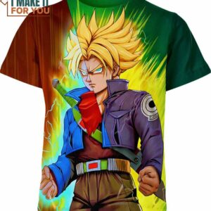 Trunks Dragon Ball Z Shirt, Stylish Dragon Ball 3D Printed Tee