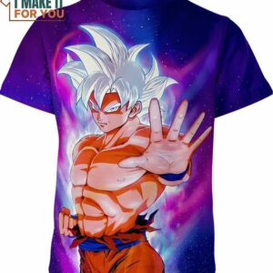Ultra Instinct Goku 3D Printed Tee, Ultimate Dragon Ball Gift