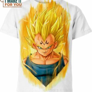 Vegeta Dragon Ball Z Shirt, Eye-catching Dragon Ball Z Apparel