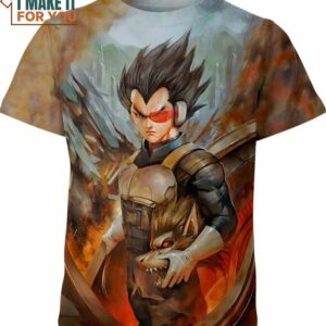 Vegeta Fan Art Dragon Ball Z Shirt, Perfect Dragon Ball Gift Idea