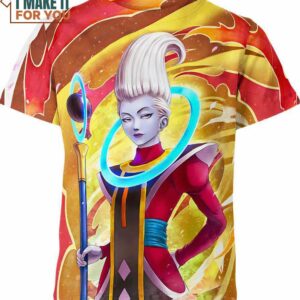 Whis Fan Art Dragon Ball Z Super 3D Shirt